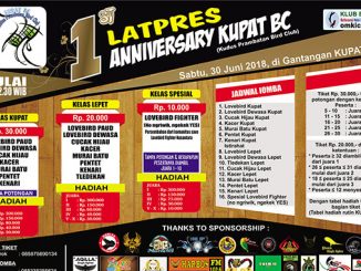 Latpres 1st Anniversary Kupat BC