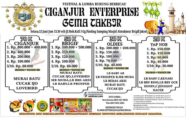 Gema Takbir Ciganjur Enterprise