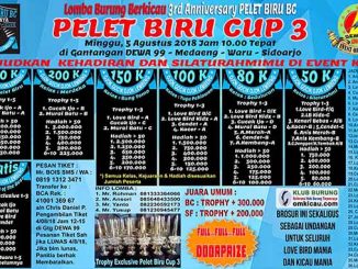 Pelet Biru Cup 3