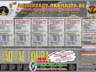 2nd Anniversary Bramasta BC
