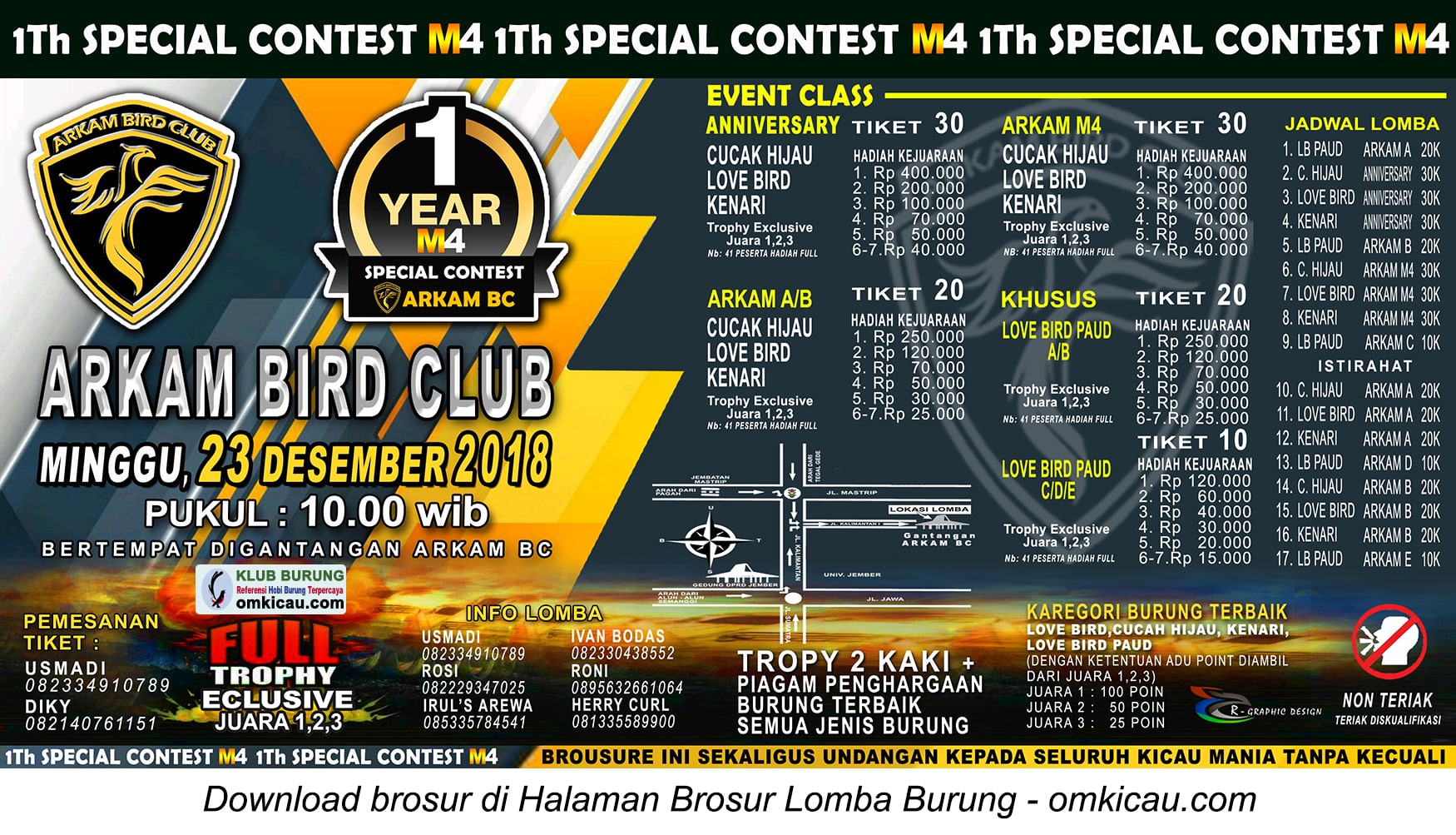 M4 Special Contest Arkam BC