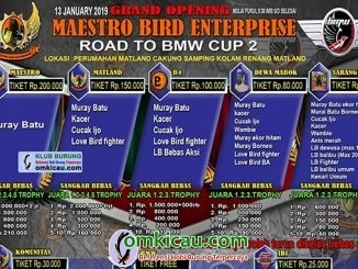 Grand Opening Maestro Bird Enterprise