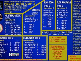 Pelet Biru Cup 4