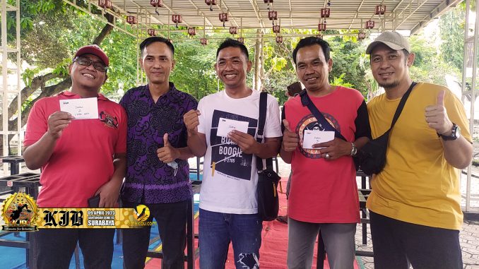 Data Juara KJB Gema 45 Surabaya, Minggu 09 April 2023 | OM KICAU