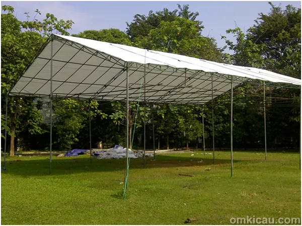 Tenda built-up gantangan baru Arcici
