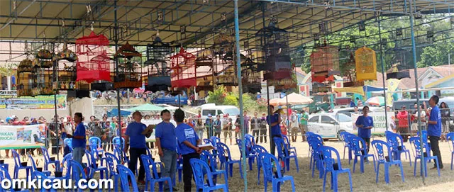 Lomba burung Kapolsek Cup Bandungan