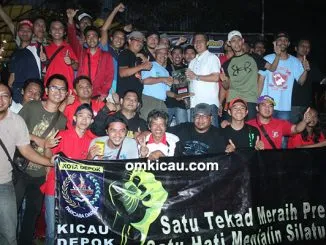 Kicau Depok Bersatu juara BC