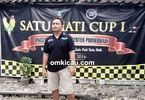 Om Bayu, ketua panitia Latpres Satu Hati