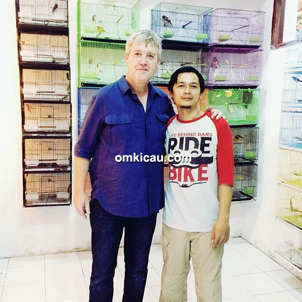 Breeding burung finch Trisakti BF