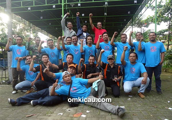 Kru panitia dan tim juri Tiara BC Jepara