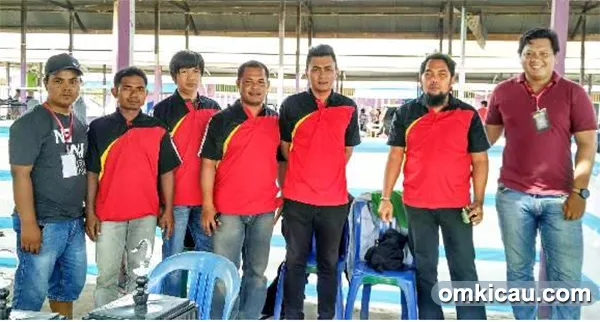 Panitia Panser Team bersama tim juri