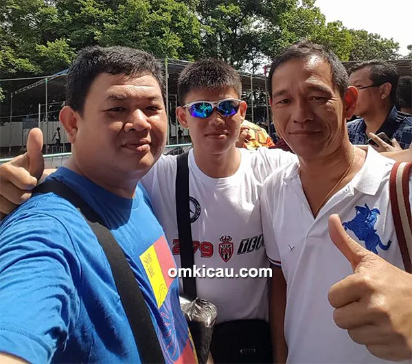 Om Eddy Huang bersama Om Johan Shia