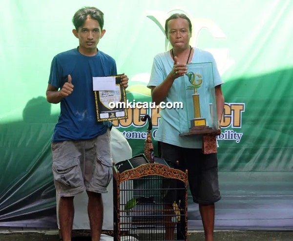 Cucak ijo Tugu Mataram