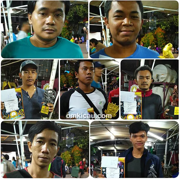 Para juara Gantang Malam RE Muci