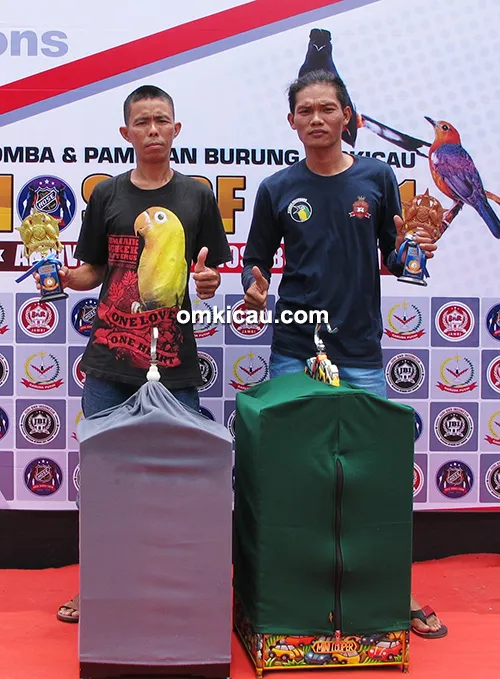 Lomba burung berkicau Hose BF Cup 1 Jambi