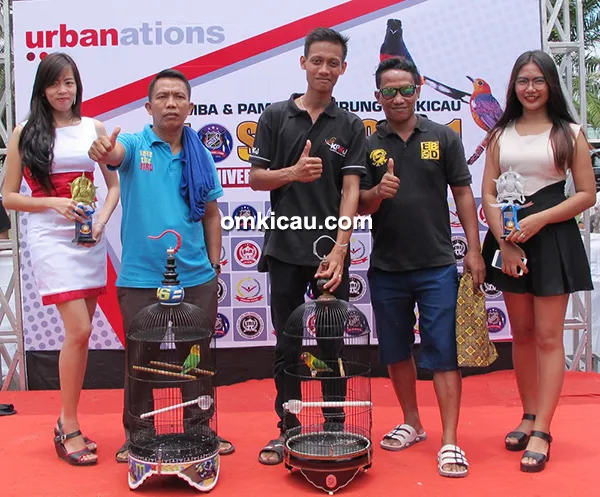 Lomba burung berkicau Hose BF Cup 1 Jambi
