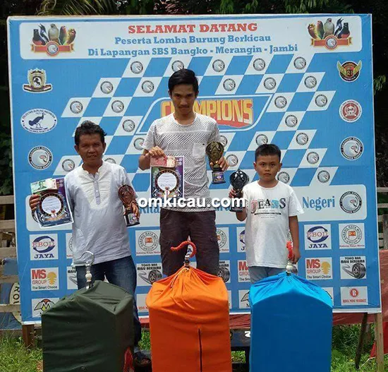 Lomba burung berkicau CD Cup II Bangko