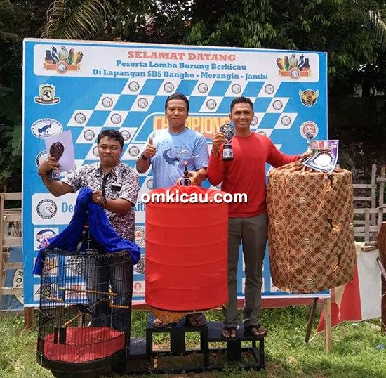Lomba burung berkicau CD Cup II Bangko