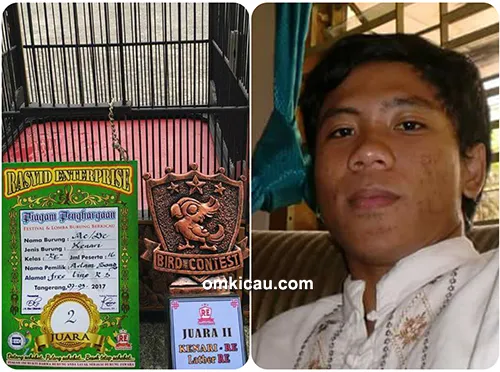 Kenari AC/DC milik Om Adam Song