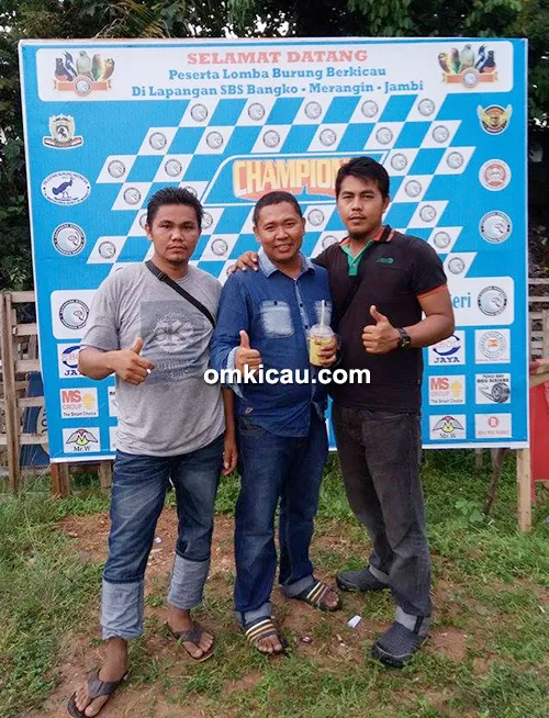Lomba burung berkicau CD Cup II Bangko