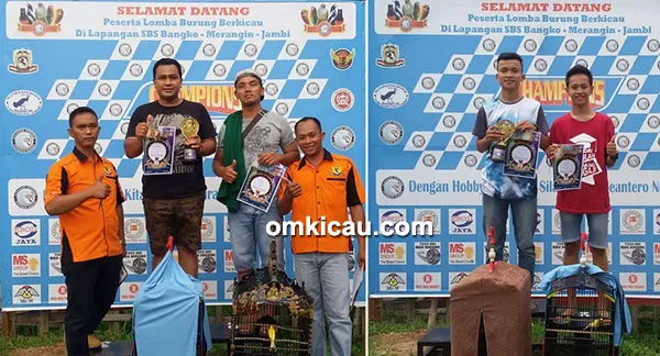 Lomba burung berkicau CD Cup II Bangko