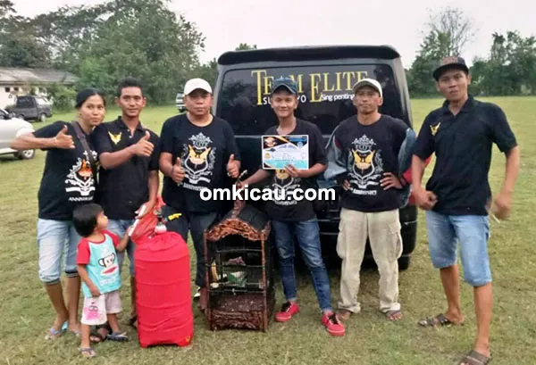 Team Elite Surabaya dan cucak ijo Berlyn