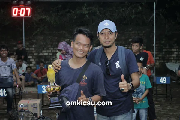 hasil lomba burung
