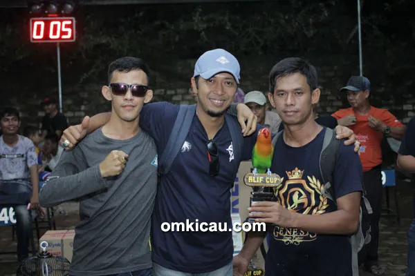 hasil lomba burung
