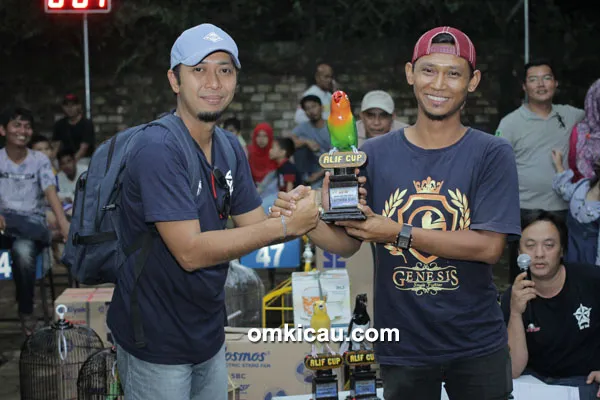 hasil lomba burung
