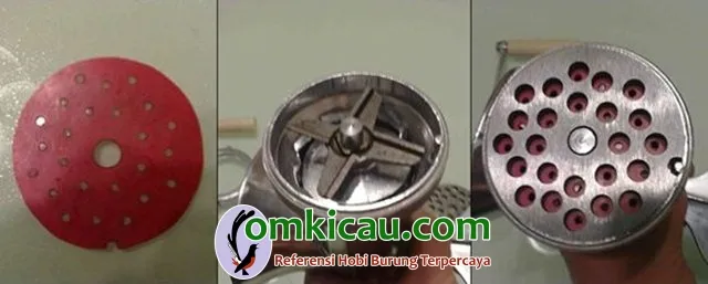 Membuat alat pencetak voer Membuat alat pencetak voer