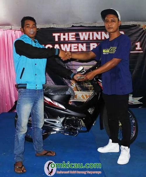 hasil lomba burung