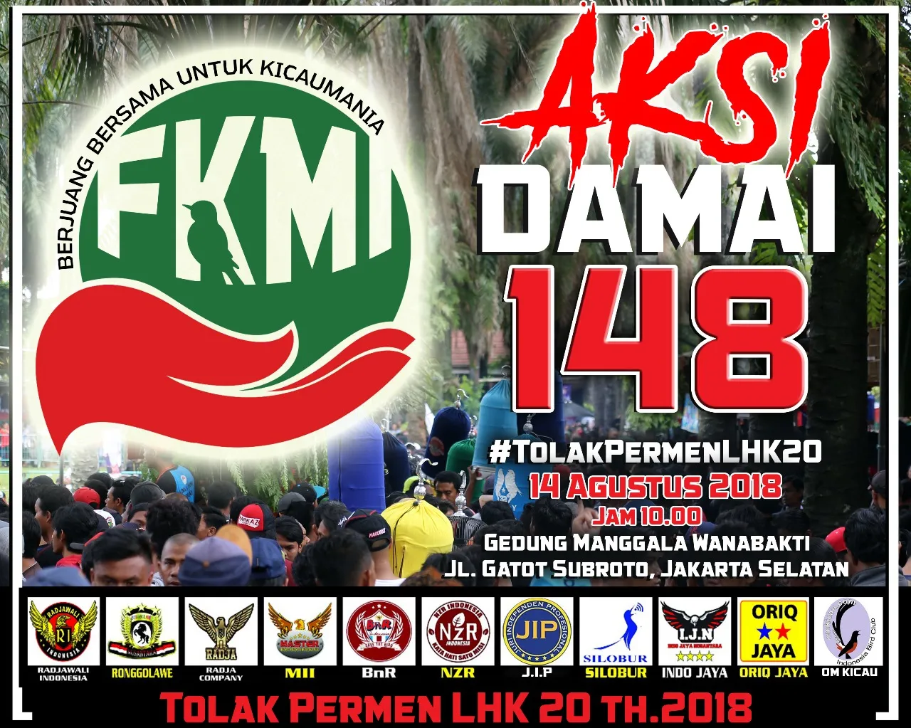 Aksi Damai Tolak Permen LHK 20/2018 Aksi Damai Tolak Permen LHK 20/2018