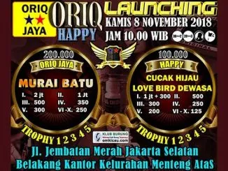 Launching Oriq Happy