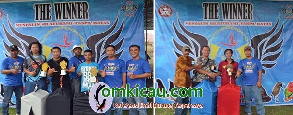 hasil lomba burung berkicau