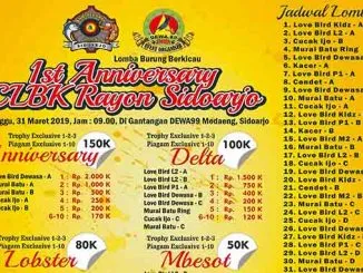 1st Anniversary CLBK Rayon Sidoarjo