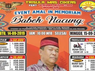 In Memoriam Babeh Nacung