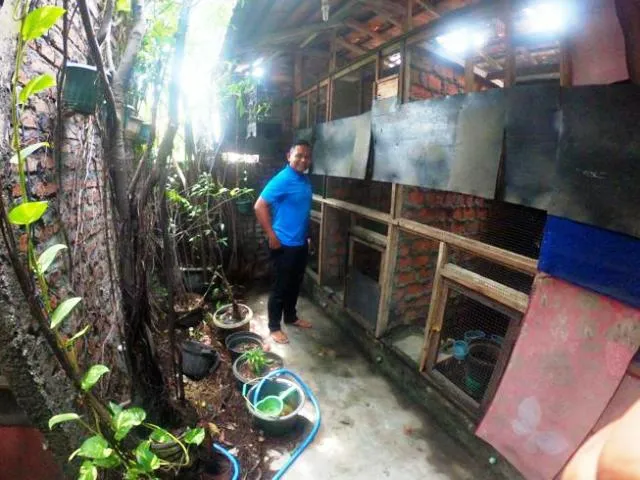 Om Firmansyah Rutin Pantau Kondisi Kandang Marines Bf