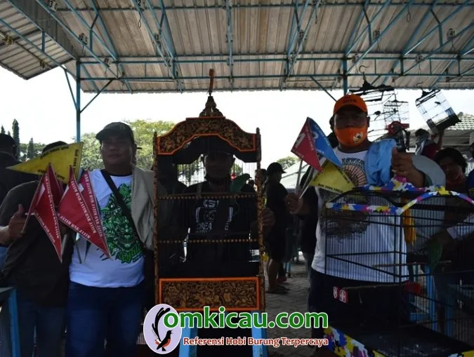 Om Wasis Pemilik Cucak Hijau Wiro Sableng Dan Om Benny Pemilik Gedang Godog Sukses Menjuarai Sesi Cucak Hijau A.
