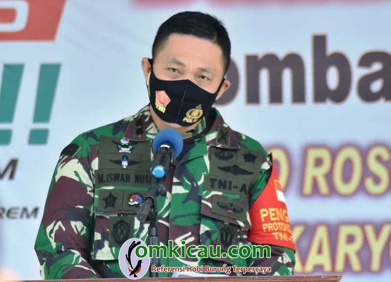 Komandan Kodim 0816 Sidoarjo Letkol Inf Mohamad Iswan Musi S.H.