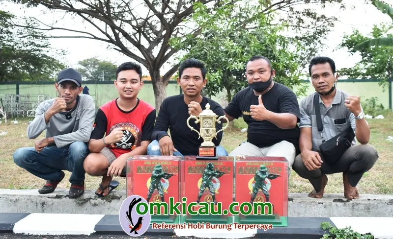 Om Andri Bolang Tengah Moncer Dengan Sejumlah Gaco Murai Batu Andalan.