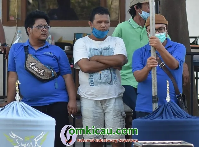 Kaji Said Kiri Memantau Langsung Jalannya Perlombaan.