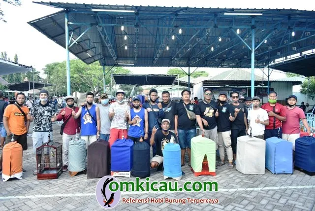 Komunitas Cucak Jenggot Mania Malang.