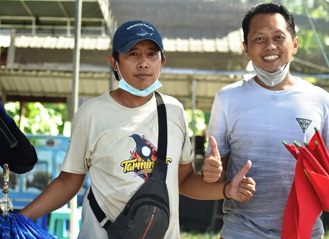 Om Jhony Cendet Dan Om Indra Aditya Moncer Bersama Mb Arwana.