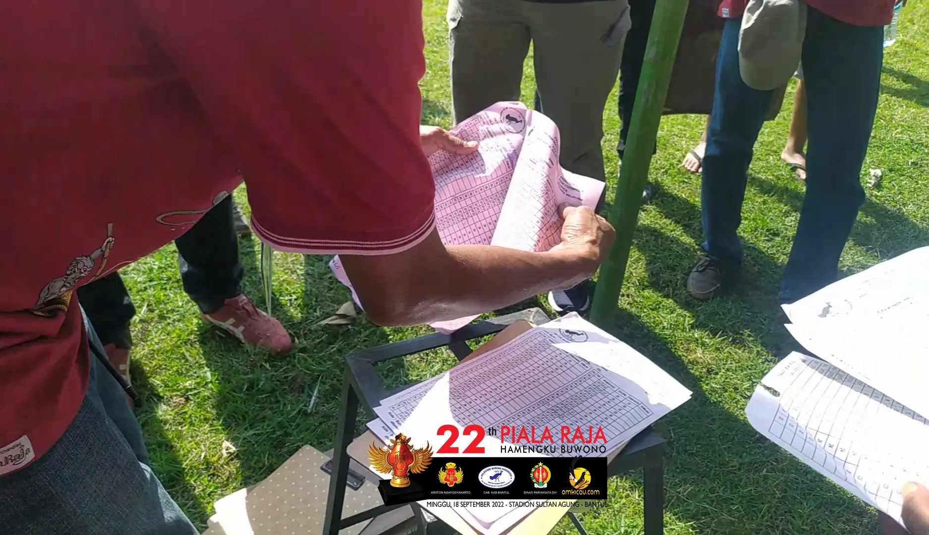 Form Penilaian Langsung Disobek Usai Penjurian