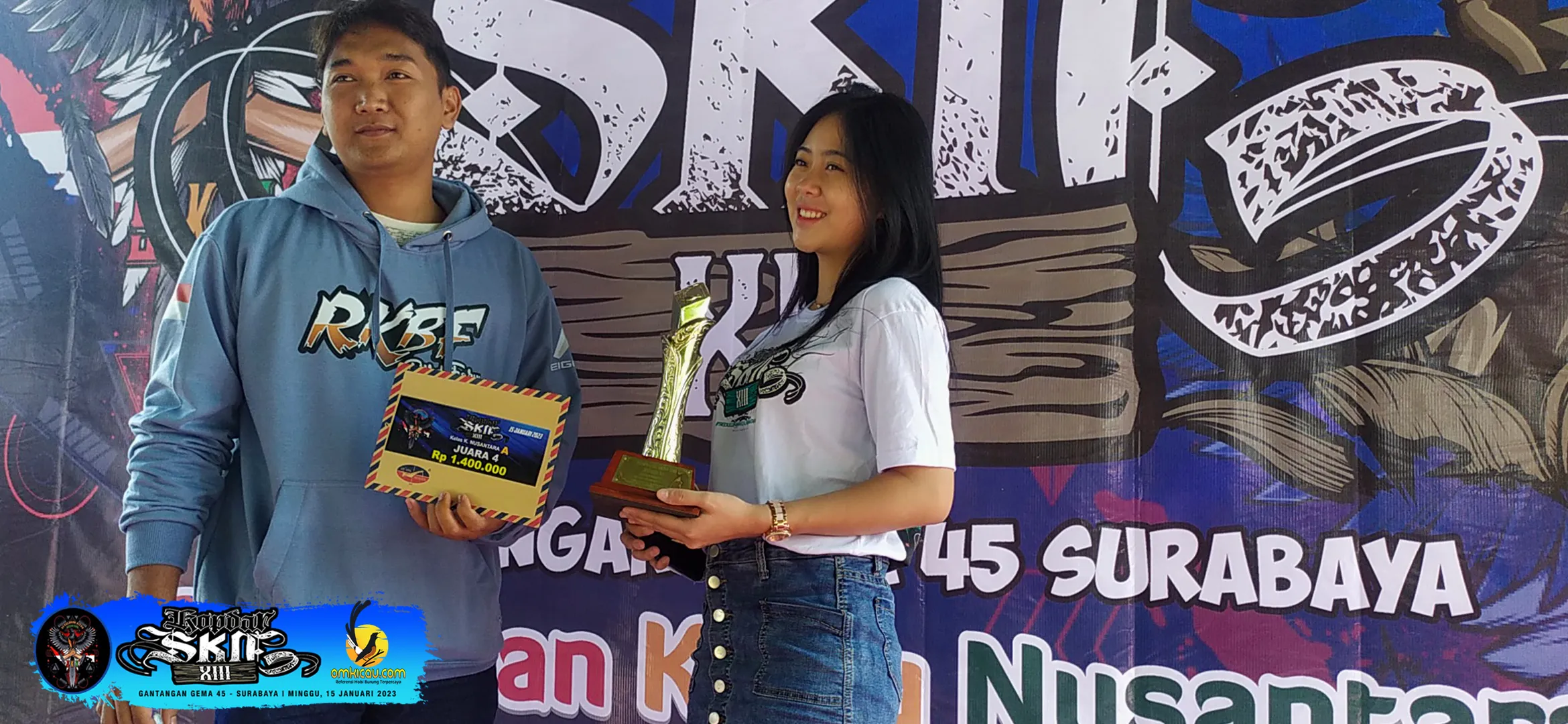 Pendekar Juara 4 Kicau Nusantara A